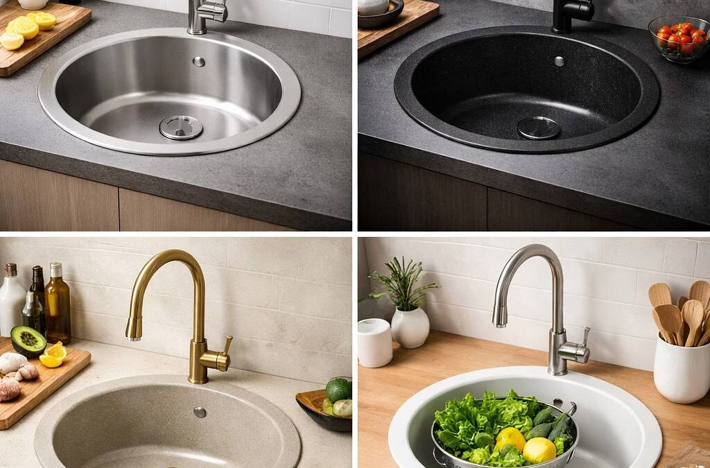 Zlewozmywaki okrągłe – kompaktowe rozwiązanie do nowoczesnej i klasycznej kuchni