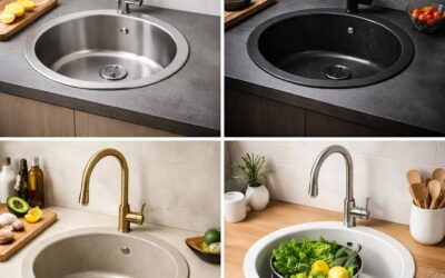Zlewozmywaki okrągłe – kompaktowe rozwiązanie do nowoczesnej i klasycznej kuchni
